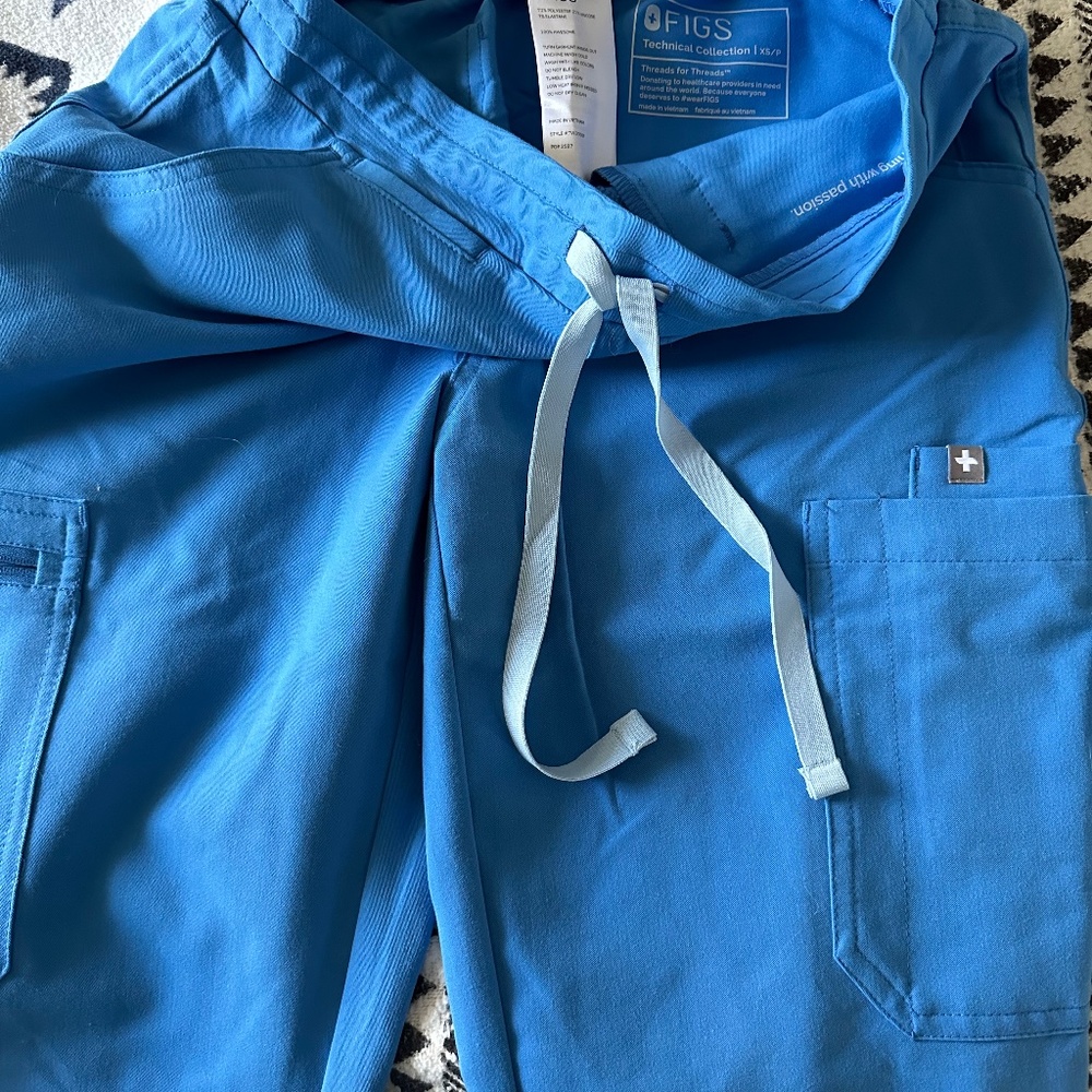 Figs Scrub Pants Royal Blue
